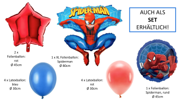 XXL Folienballon Figur - Spider-Man - ø 80cm